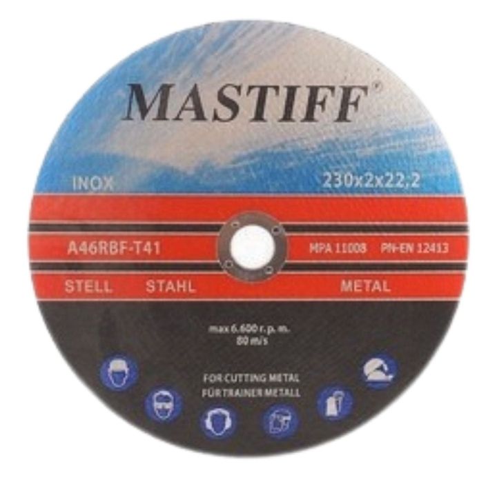 100 tarcz 230x2 mastiff
