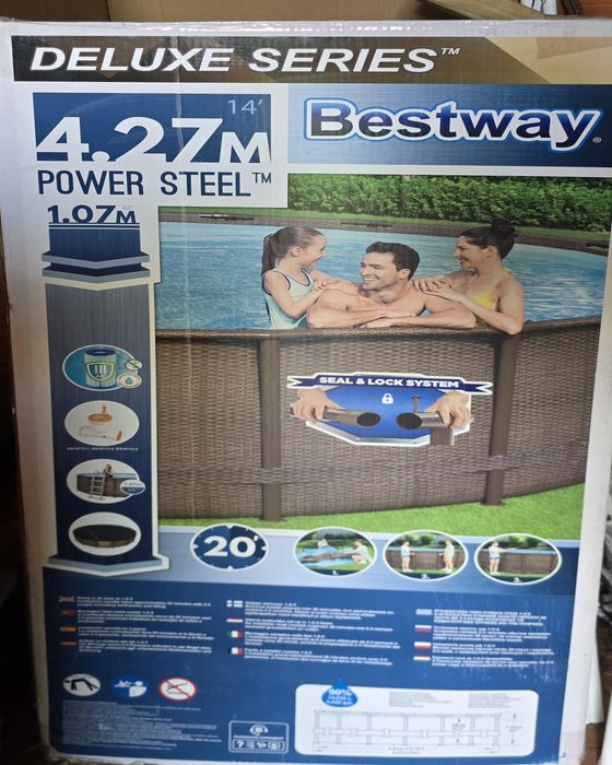 Duży basen + akcesoria