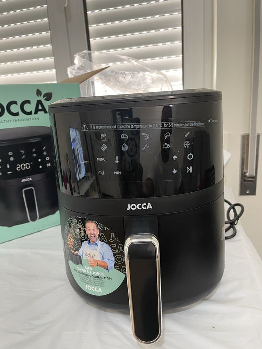 Air Fryer Jocca 4L 1400W – Nova, na Caixa!