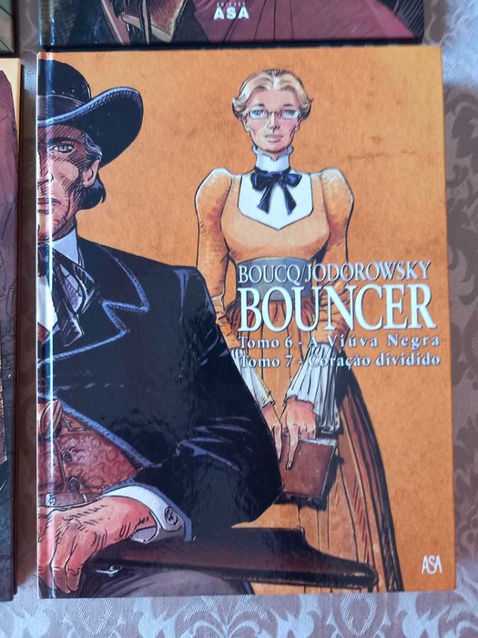 Bouncer 6 e 7 (Duplo) A Viúva Negra + Coração Dividido de Alexandro Jodorowsky e François Boucq