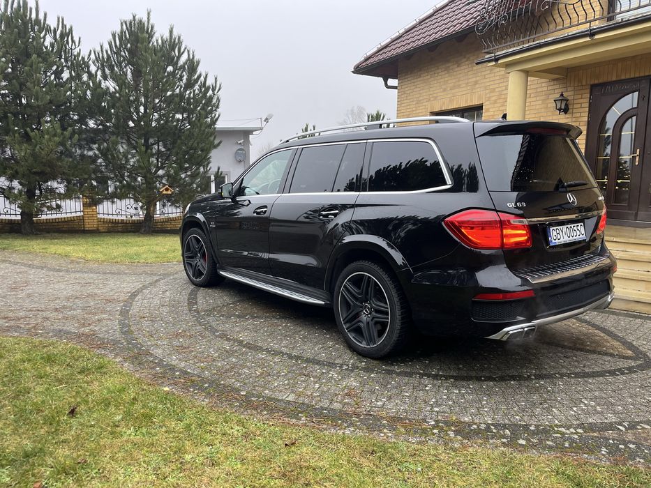 MERCEDES MB GL 63 Amg Designo Masaże Szklany Dach Serwis PL