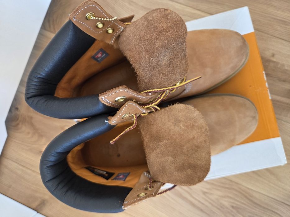 Timberland, trapery Żółte, świnki , rozmiar  43