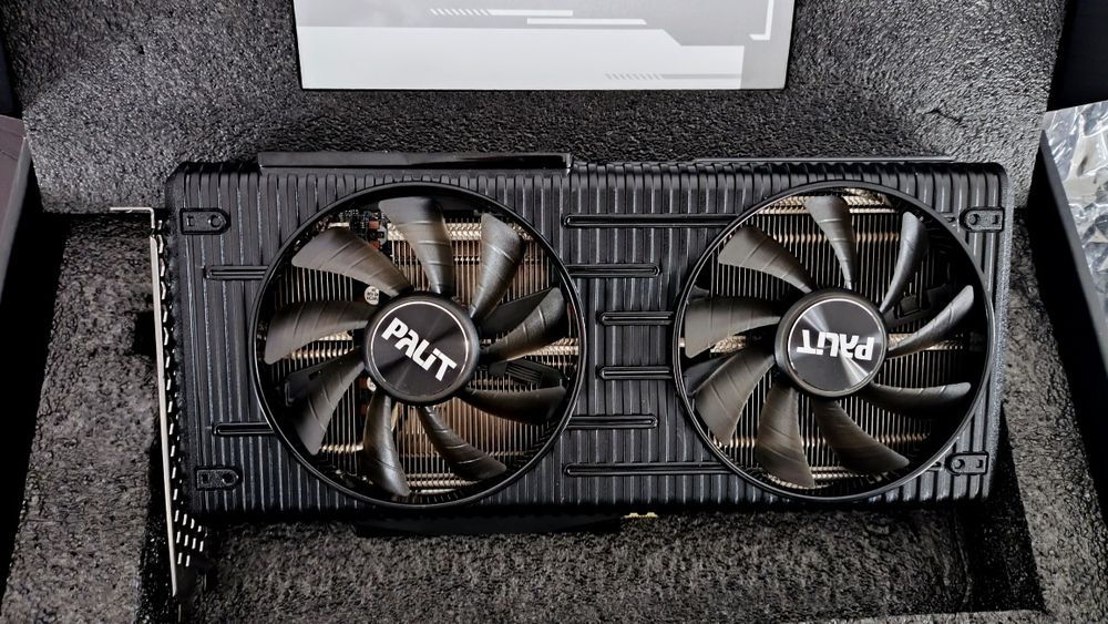 Palit GeForce RTX 3060 Ti Dual 8GB GDDR6 | Stan bdb / Box / Plomby