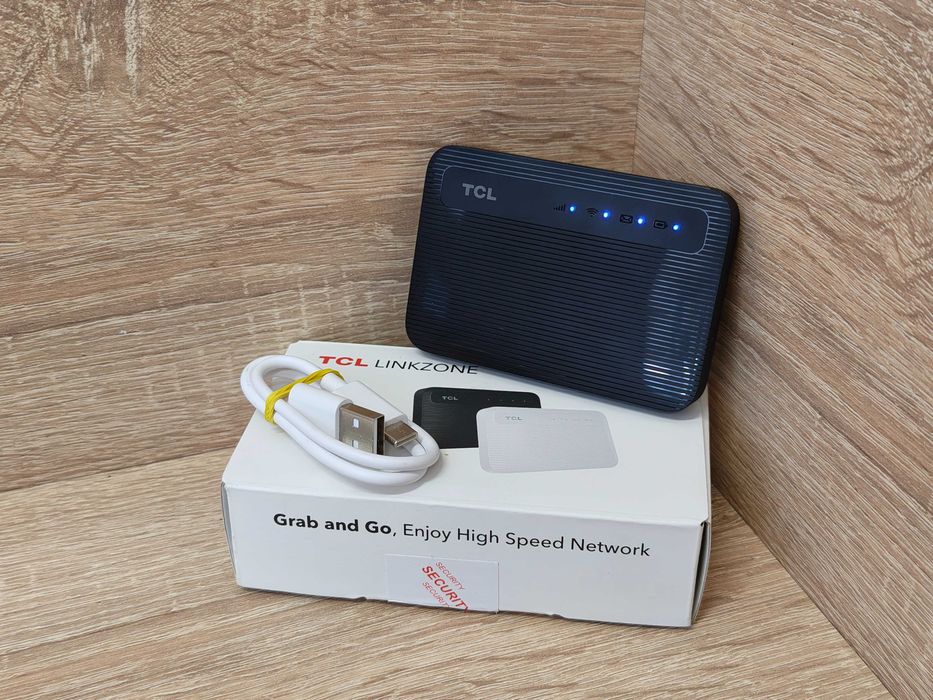 Router TCL LinkZone MW63VC 4G LTE kpl czarny