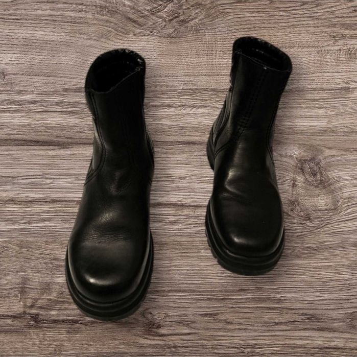 Buty skórzane Easy Street 44(28cm) czarne