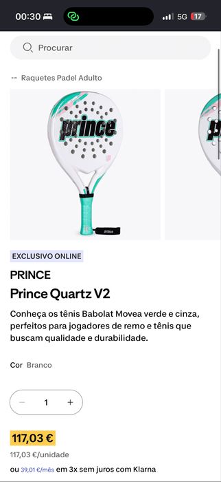 Raquete Prince Padel