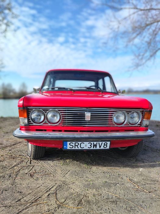 Fiat 125p duży Fiat, samochód klasyk do ślubu
