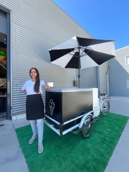 Carrinho gelados para eventos - Ice cream bike