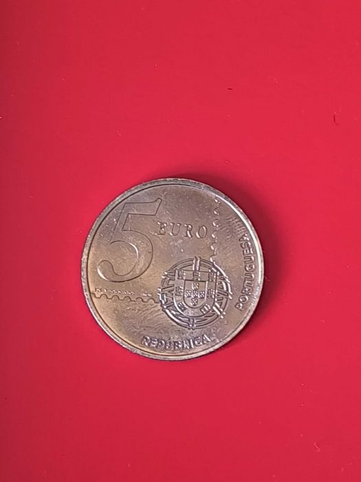 Moedas de coleção em prata Ag500 de valor facial 5 euros