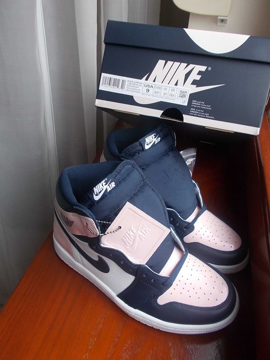 (40,5) Nike JORDAN 1 High Atmosphere DD9335,-641 Jordan 1 Bubble Gum