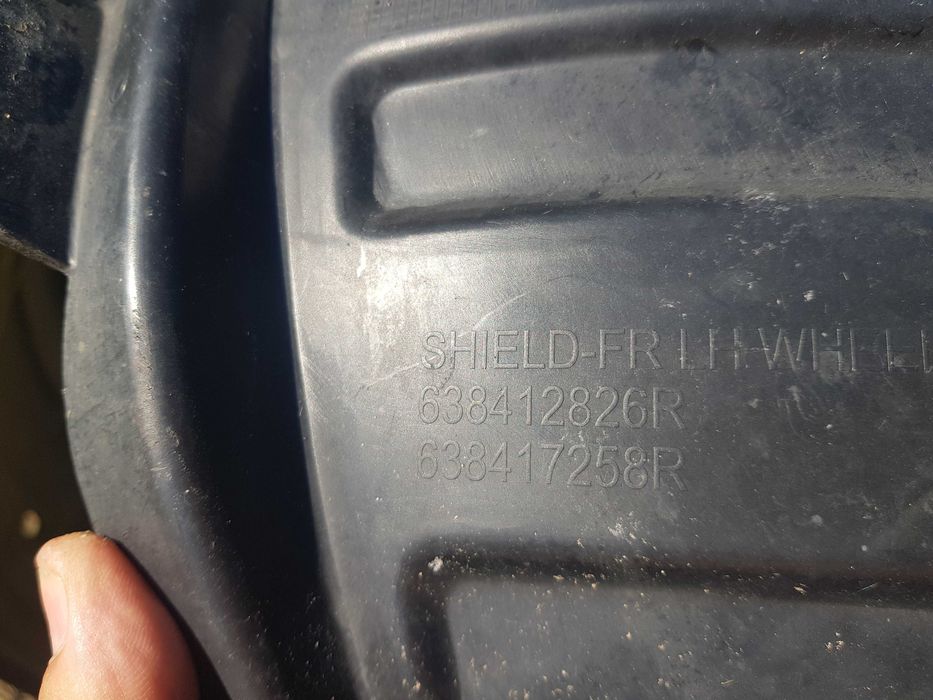 nadkole przód Renault Koleos 1 , Koleos 1 lift