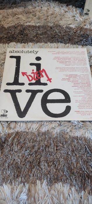 Dżem Absolutely live lp 1985
