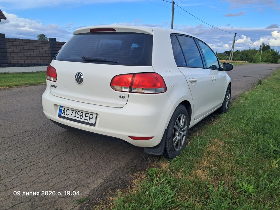 Гольф Vl  1.6MPI 2009р.в.