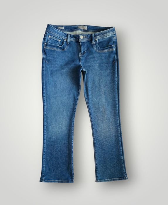 Spodnie jeansowe niski stan  bootcut lolita y2k swag downtown avantgar