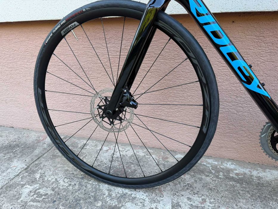Rower szosowy Ridley Helium disc Rival Etap AXS, full carbon 2x12, hydraulika