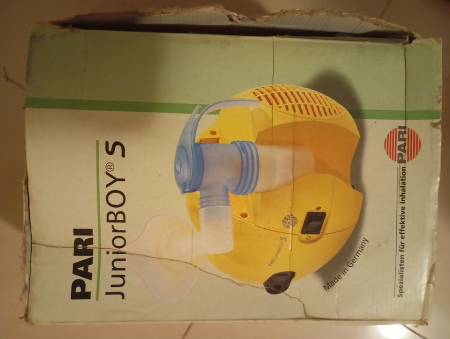 sistema de inalação e nebulização a compressor