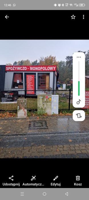 Pawilon handlowy. Wyposażony. PILNIE