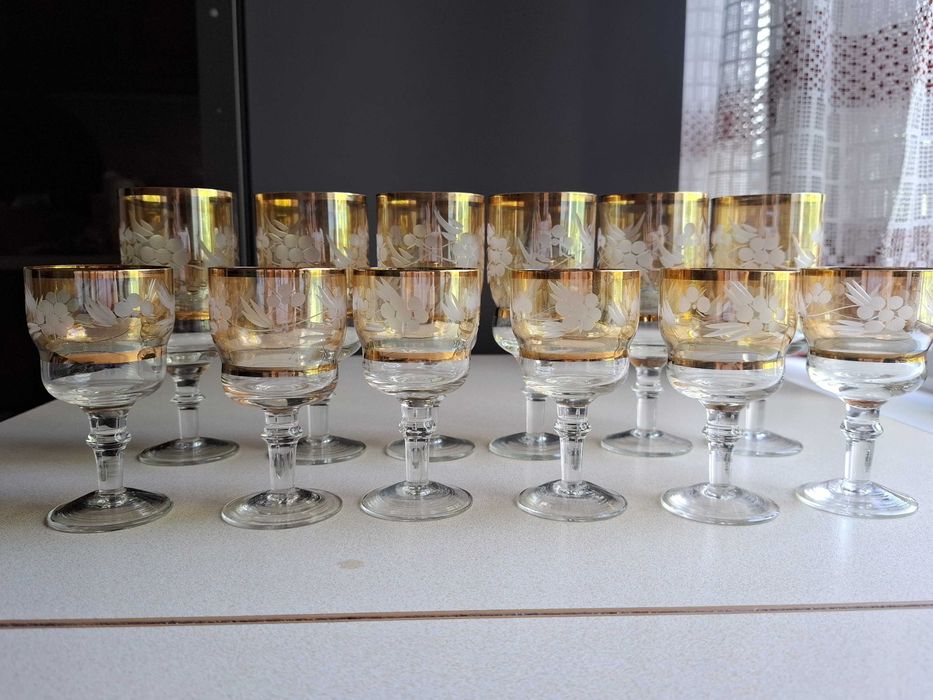 Стаканы. Рюмки. Хрусталь.