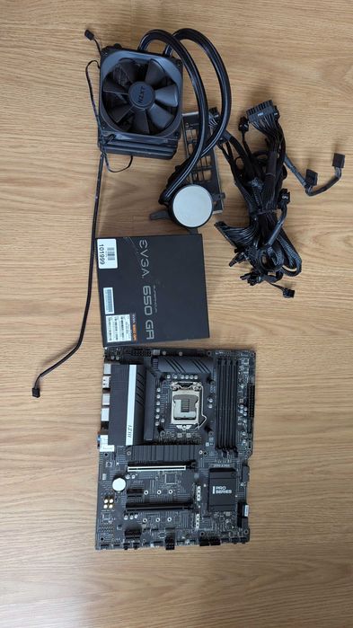 Материнка MSI Z590-A PRO LGA 1200 EVGA 650W 80+ Gold