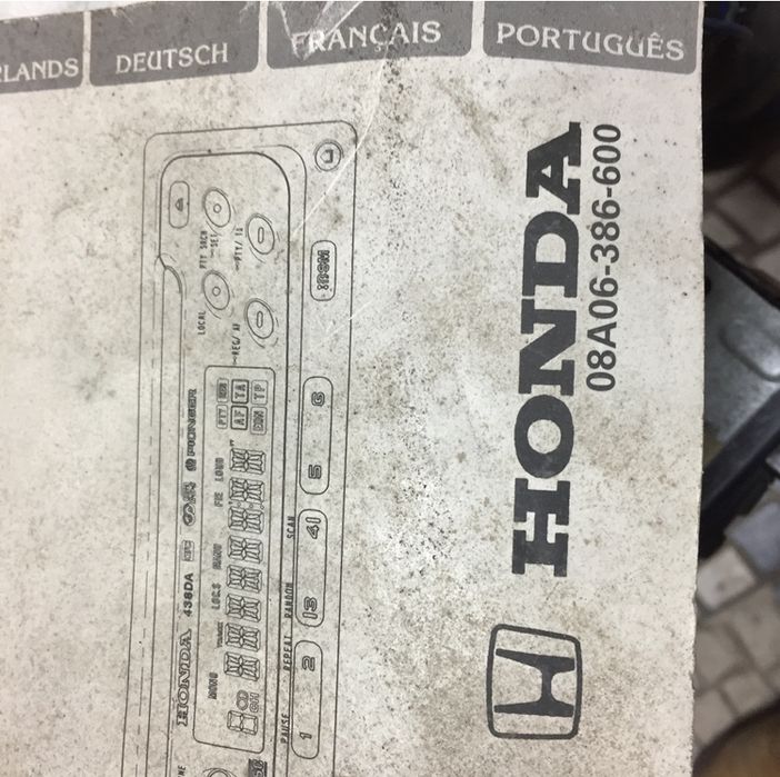 auto radio pionner para onda falta-lhe a frente