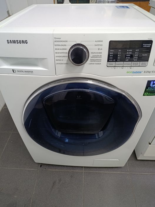 Lava e seca Samsung 8/6