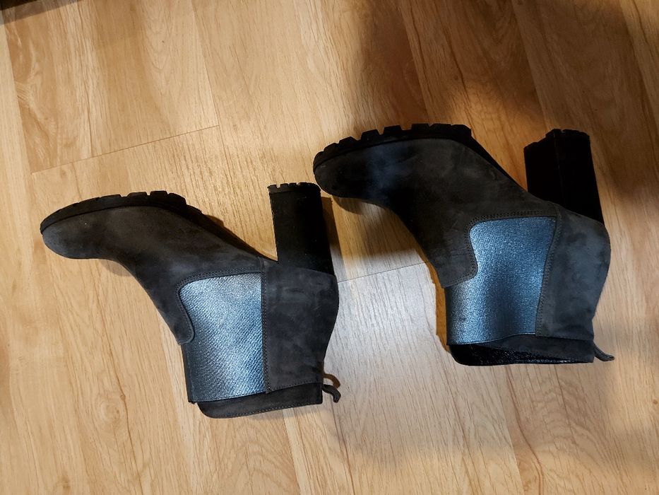 Botki Baldowski skóra 39 super stan polecam