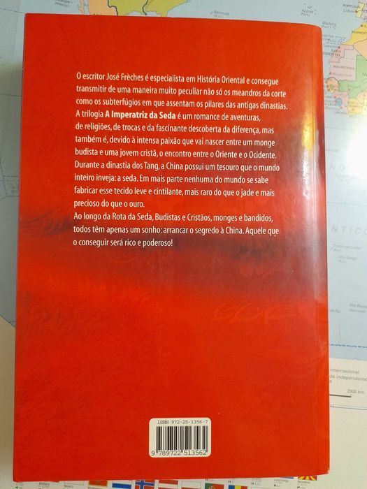 Livro, A Imperatriz da Seda, de José Frèches