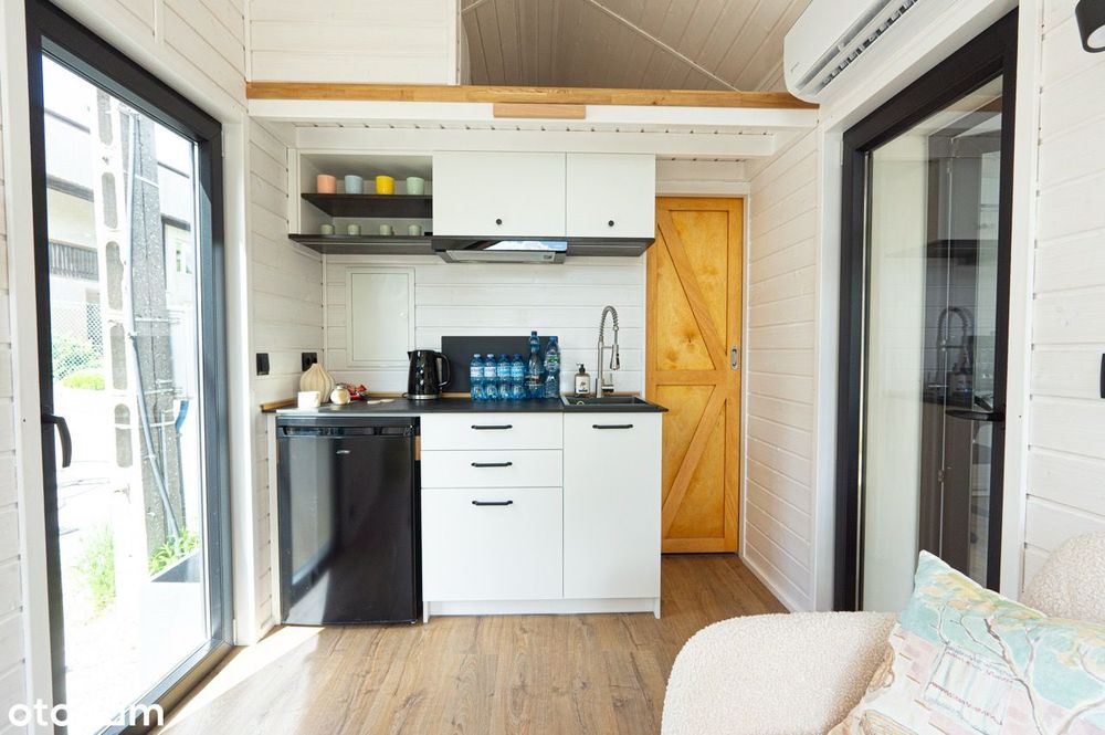 2 wolnostojące, całoroczne i niezależne domy typu Tiny House