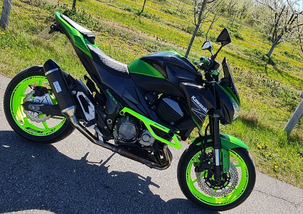 Kawasaki z800 pełna moc