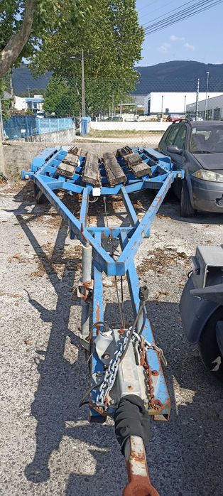 Atrelado barco 3500 3 eixos robusto ferro