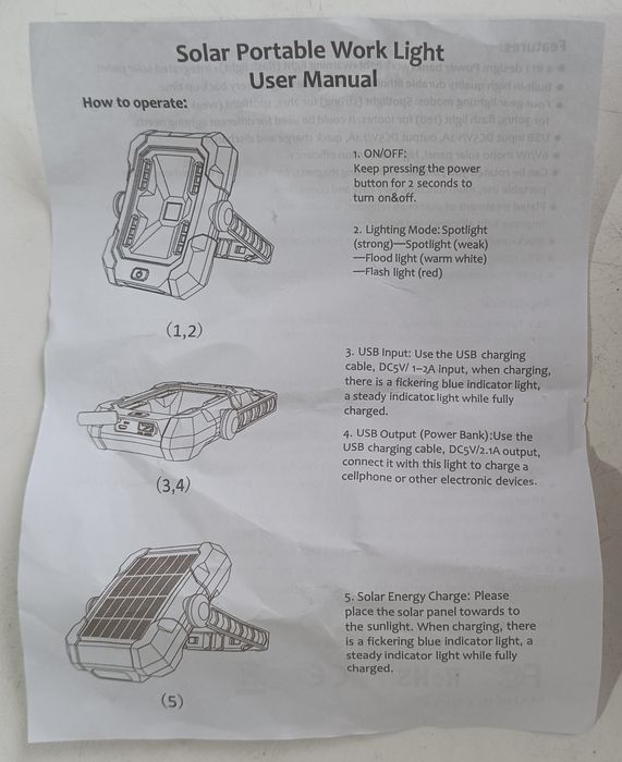 Фонарик Автомобильный