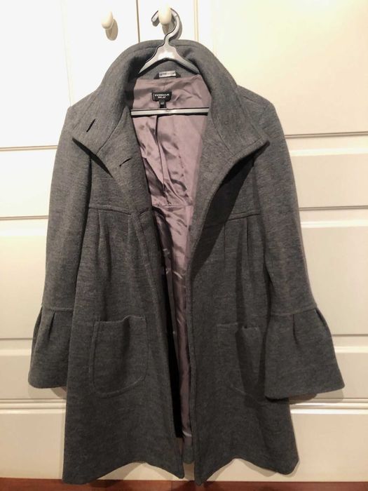 Casaco Italiano em malha cinza marca TOSCA BLU (42 IT)