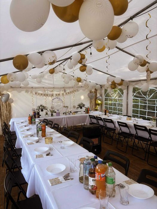 Wynajem namiotów. Krzesła, stoły, podłoga  - Wypożyczalnia! 2025/2026