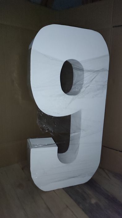 Об'ємна цифра 2 та 9