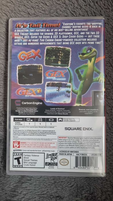 (Nintendo Switch) Gex Trilogy