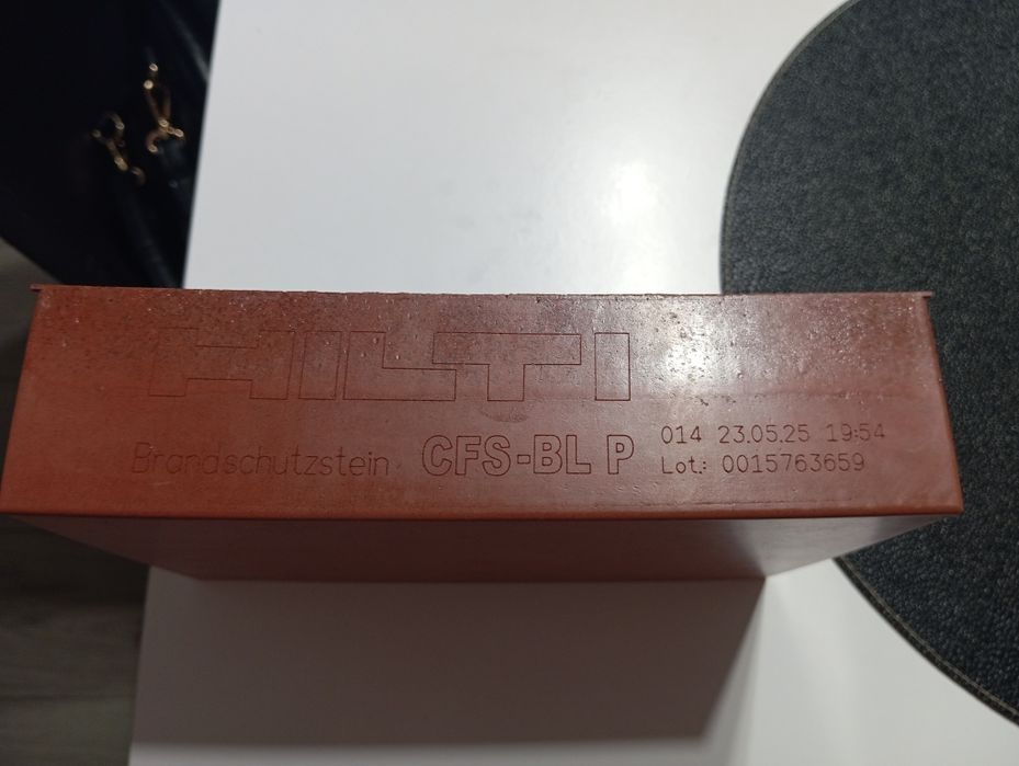 Bloczek ogniochronny