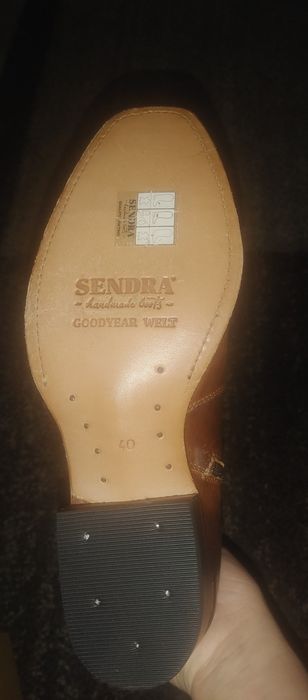 Sprzedam buty nowe marki sendra naturalna skora