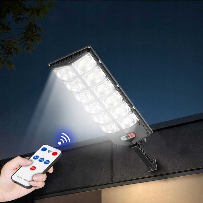 Solarny reflektor uliczny 600 W – ultra jasność i autonomia