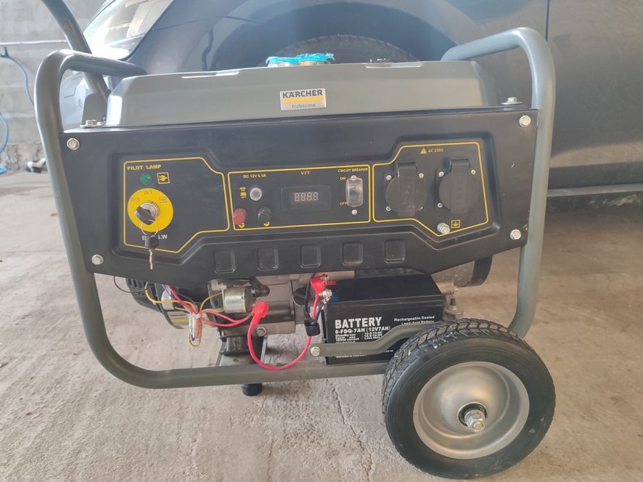 Продам почти новыйгенератор  KARCHER на 3 kw