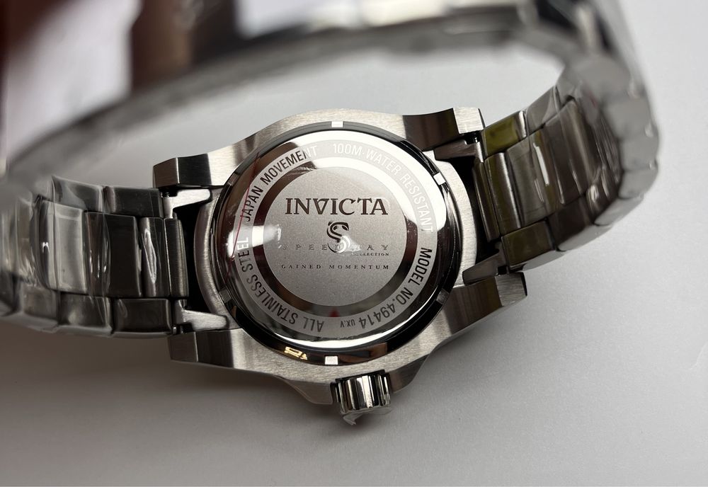 Invicta 49414, годинник інвікта, чоловічий сріблястий годинник