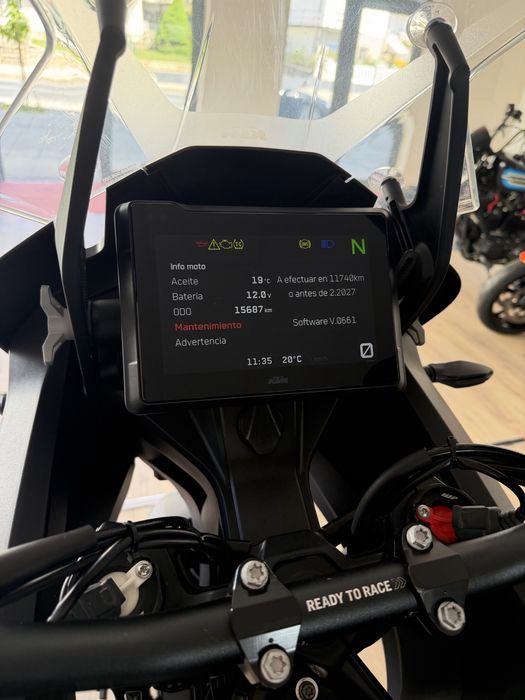 Ktm 1290 super adventure s 2024, tech pack, garantia 2028, gps, mala