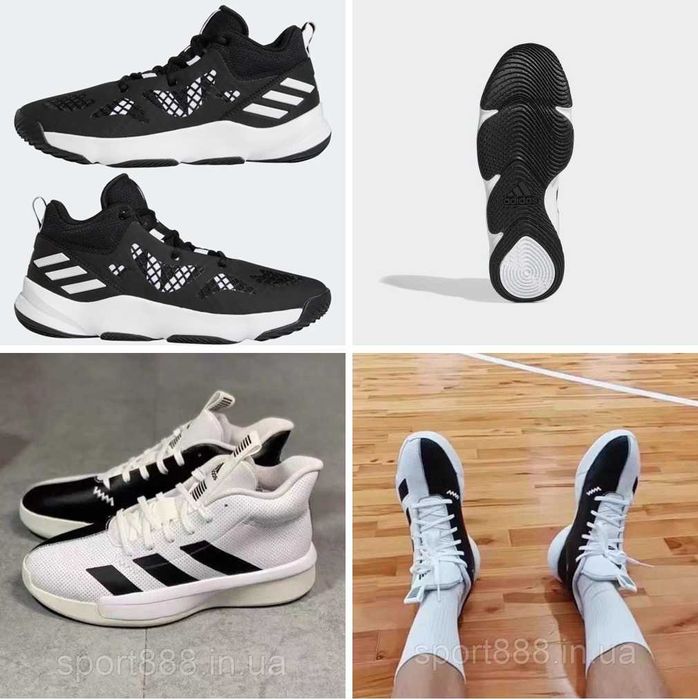 Оригінальні Баскетбольні волейбольні кросівки чоловічі Adidas Pro Next