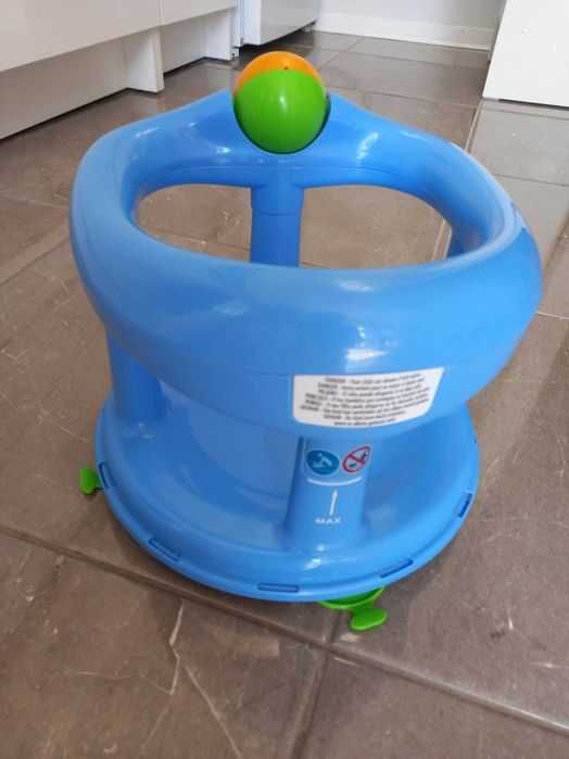 Assento de banho para bebe oferta de proteção de cabeça