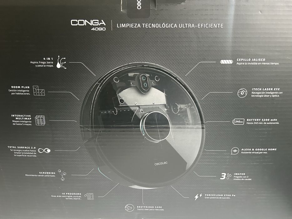 Aspirador Robot Cecotec Conga 4090