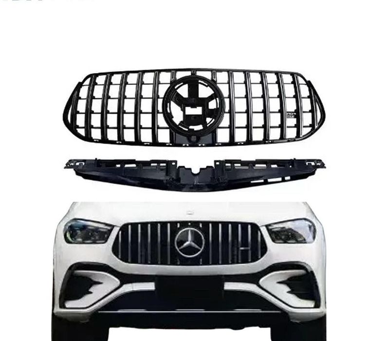 Решетка радиатора рестайлинг Mercedes Benz W167 V167 GLE coupe GT