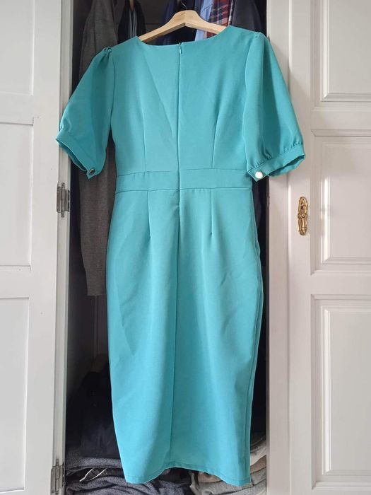 Vestido verde esmeralda