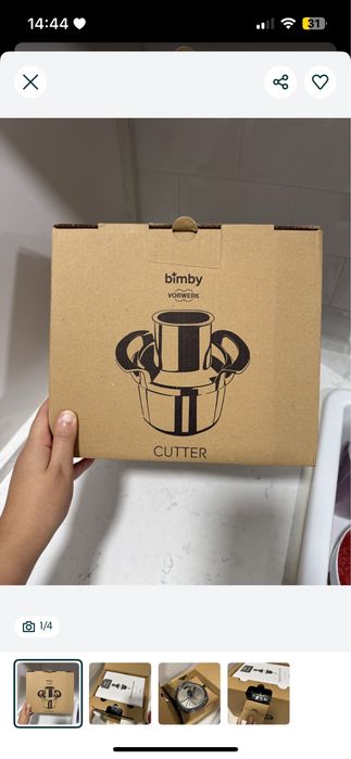 Bimby TM6 Sparkle NOVA na caixa + Mandolina