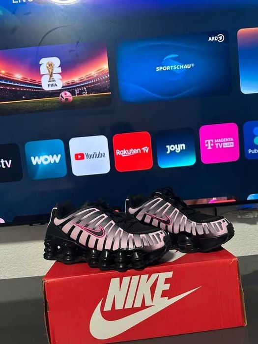 Nike Shox TL Black Playful Pink r.41