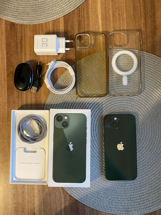 iPhone 13 stan idealny 128GB oryginał bez rys zielony