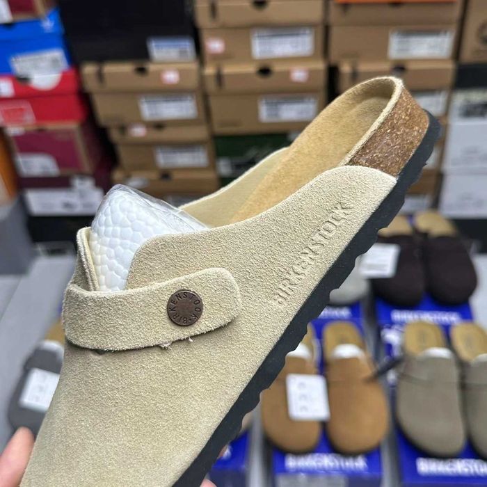 Birkenstock Boston beżowe 41